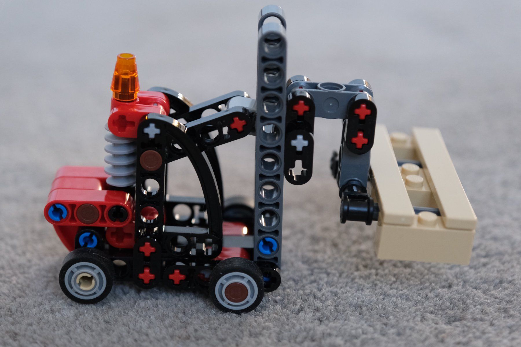 Lego Kit di costruzioni: Lego Technic set 30655 Gabelstapler mit Palette Transpalette – Usato da Nyon venduto da JJZA 5
