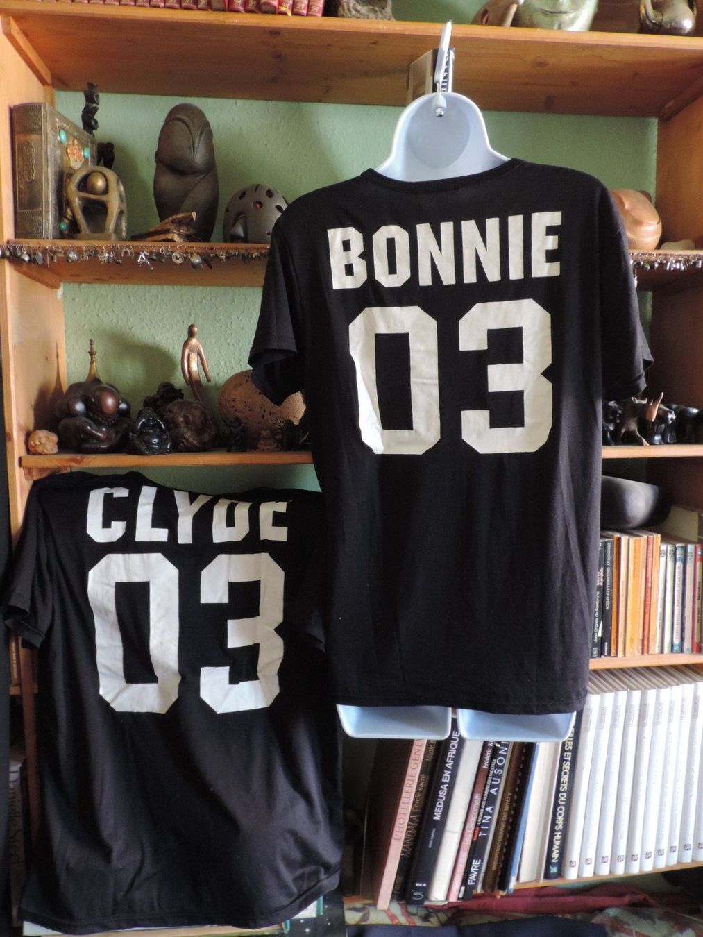 T-shirt: 2 t-shirts Bonnie and Clyde – Usato da Genève venduto da Axelle333 1