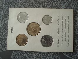 Türkei münzsatze 1986