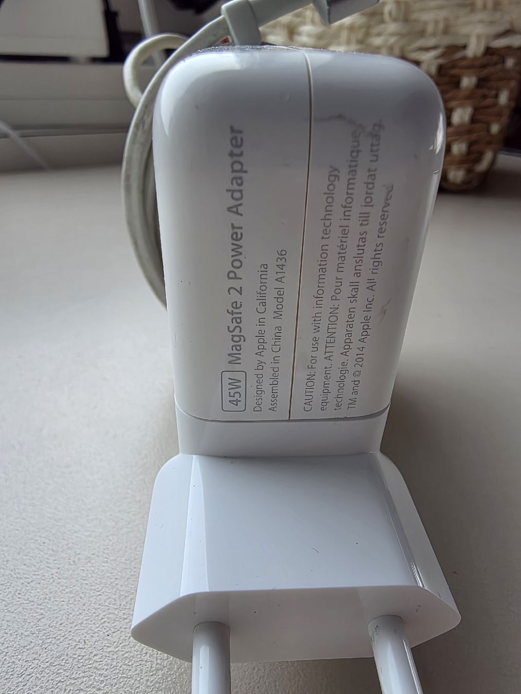 Apple Ladegerät: Apple MagSafe 2 Ladegerät 45watt – Gebraucht aus Biberist von Volo28 1