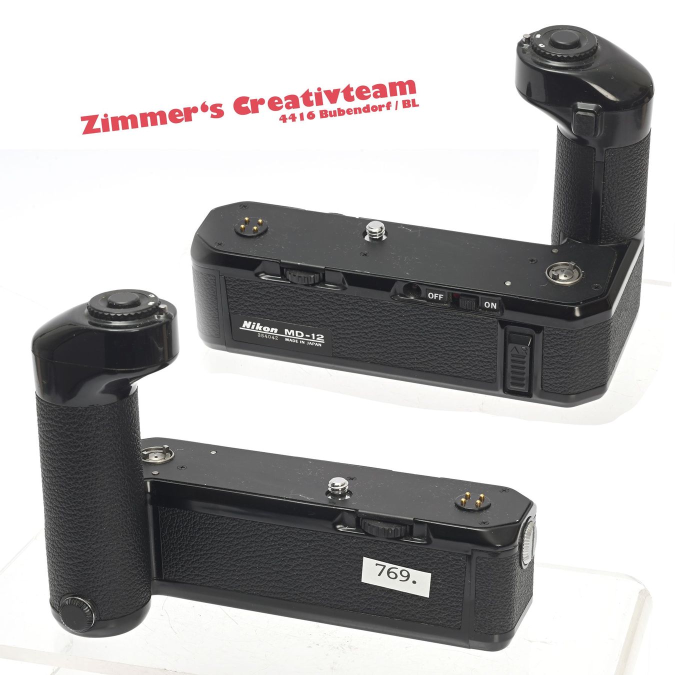 Nikon Fotocamera: Nikon MD-12 Motor zu FE, FE2, FM + FM2 – Usato da Bubendorf venduto da zimmers_creativteam