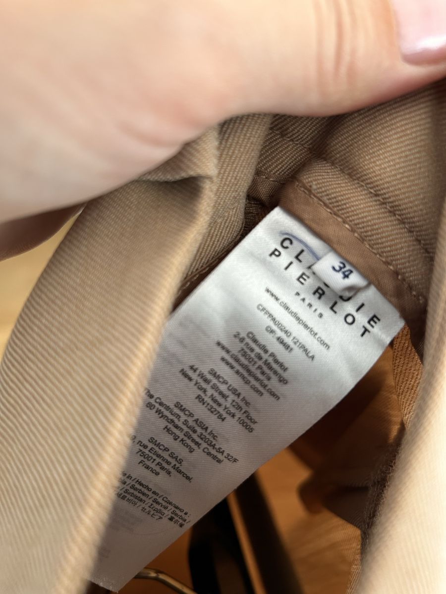 Claudie Pierlot Pantaloni: Claudie Pierlot trousers – Nuovo (secondo la descrizione) da Zürich venduto da evasara 3