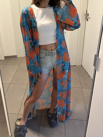 Robe de plage, couvre maillot, paréo taille S/M  