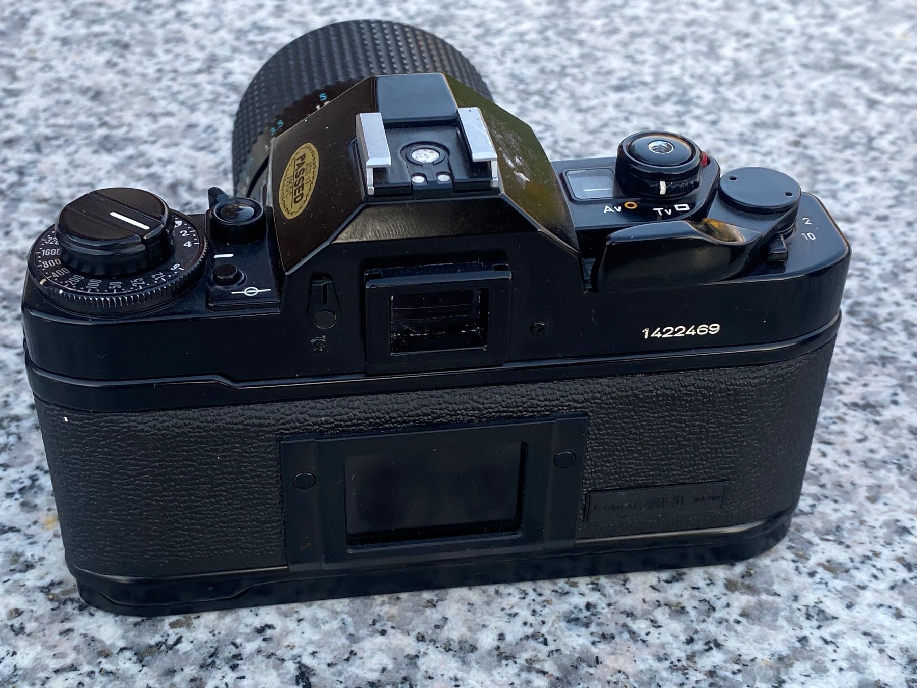 Canon Fotocamera: Canon A-1 avec 3x FD Objectives – Usato da Gisikon venduto da sombenin 2