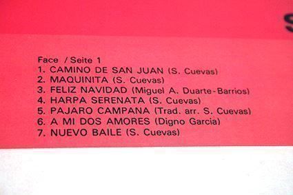 Banconote: SERGIO CUEVAS: La harpe du paraguay – Usato da Bern venduto da vinyl-heaven 3