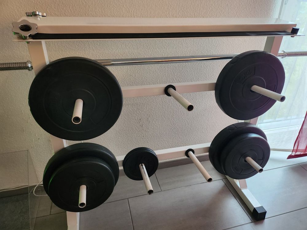 Olympische Hantelstange 2,1 M – 20 Kg, Hartverchromt, 680 Kg Tragfähigkeit, Mit Nadellagern