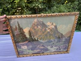Altes Alpenbild ((132)
