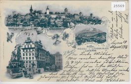 Hotel Rössli - du Cheval Blanc - Luzern