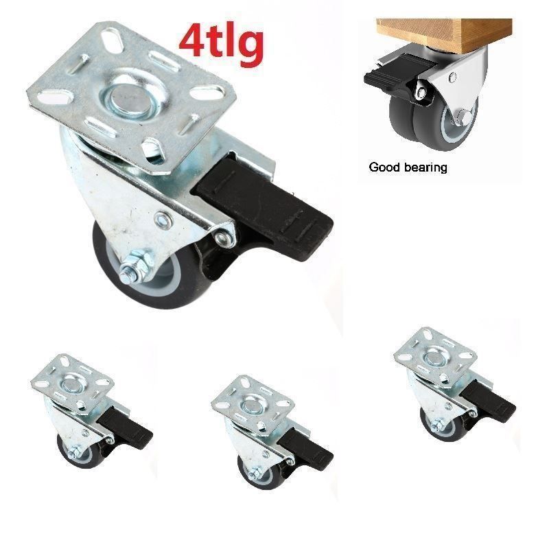 Altro per stoccaggio & trasporto: 4tlg. Möbelrollen Transportrollen 50mm – Nuovo (secondo la descrizione) da Thun venduto da thunshop