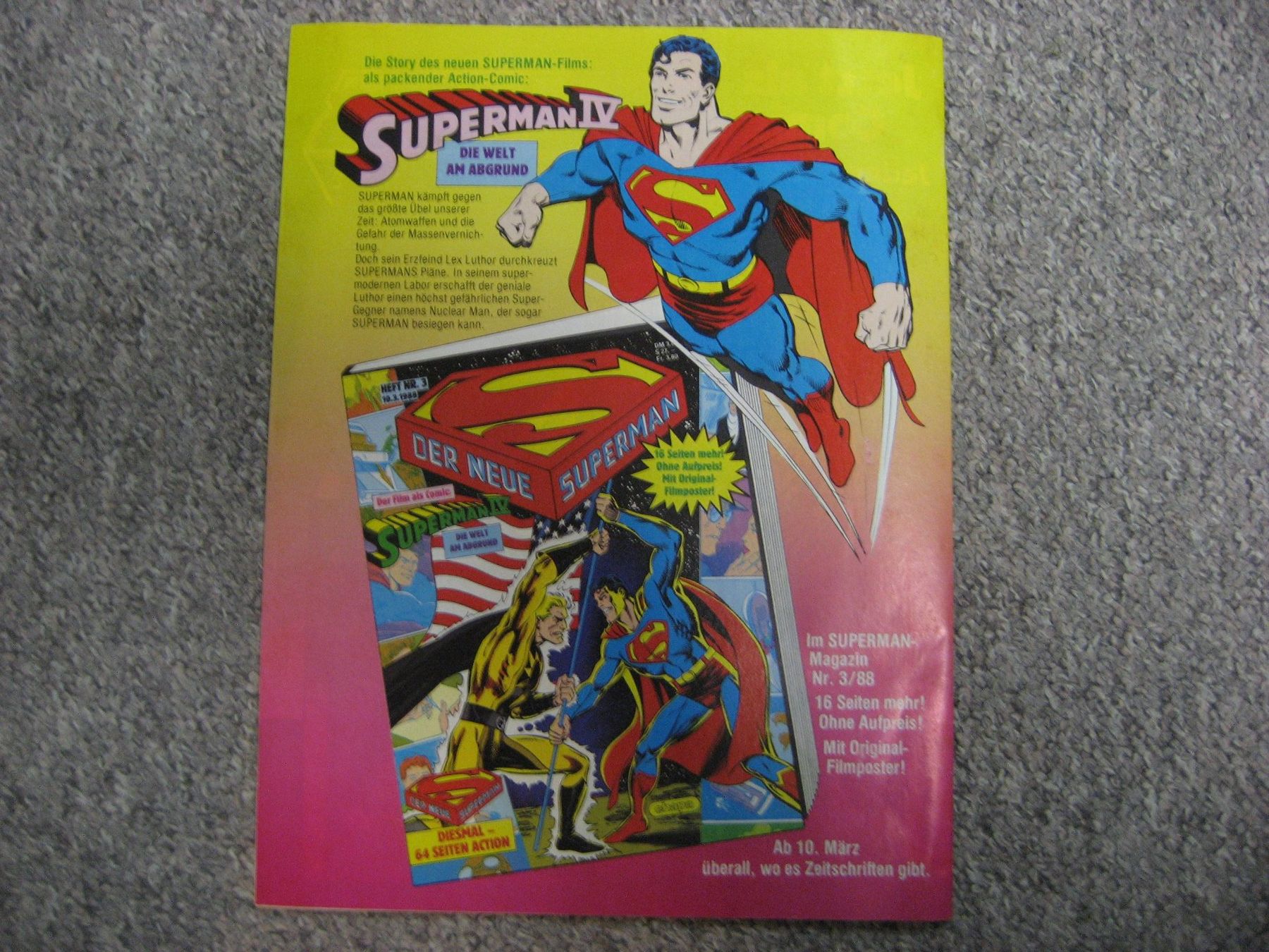 Comics: der neue Superman 2/1988 – Gebraucht aus Bottighofen von Spiderman61 1