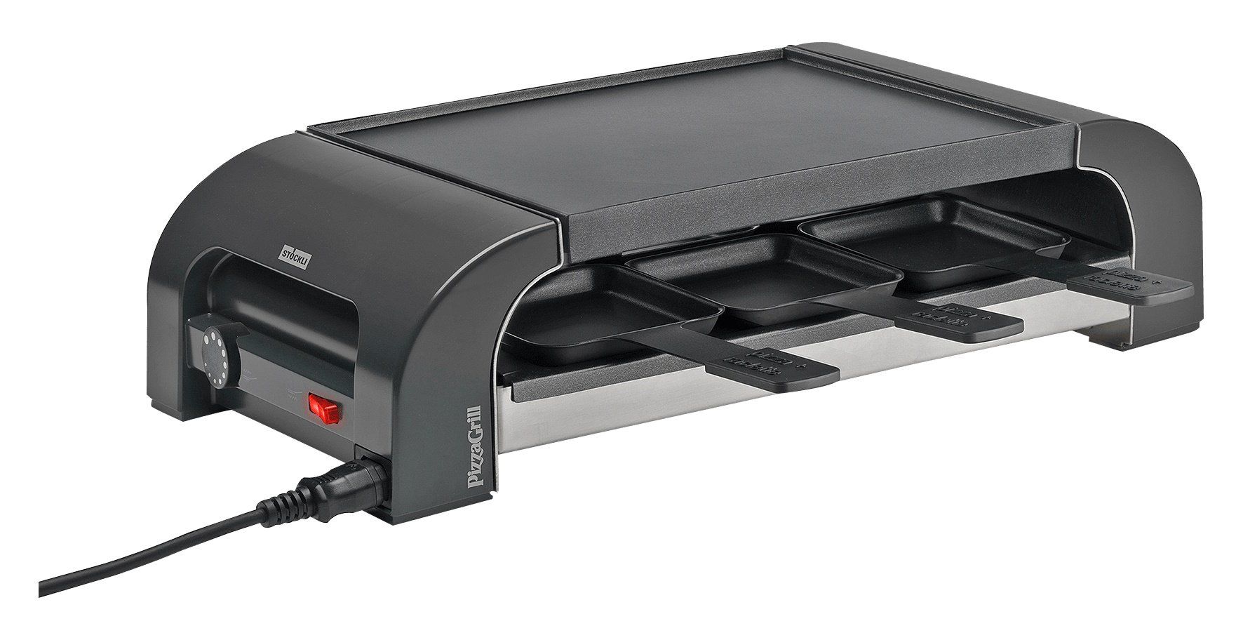 Stöckli Elettrodomestici da cucina: STöCKLI PizzaGrill for6 schwarz – Nuovo (secondo la descrizione) da Kägiswil venduto da pebart 2