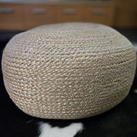 Schöner Pouf aus Naturmaterial - Top Zustand!💛