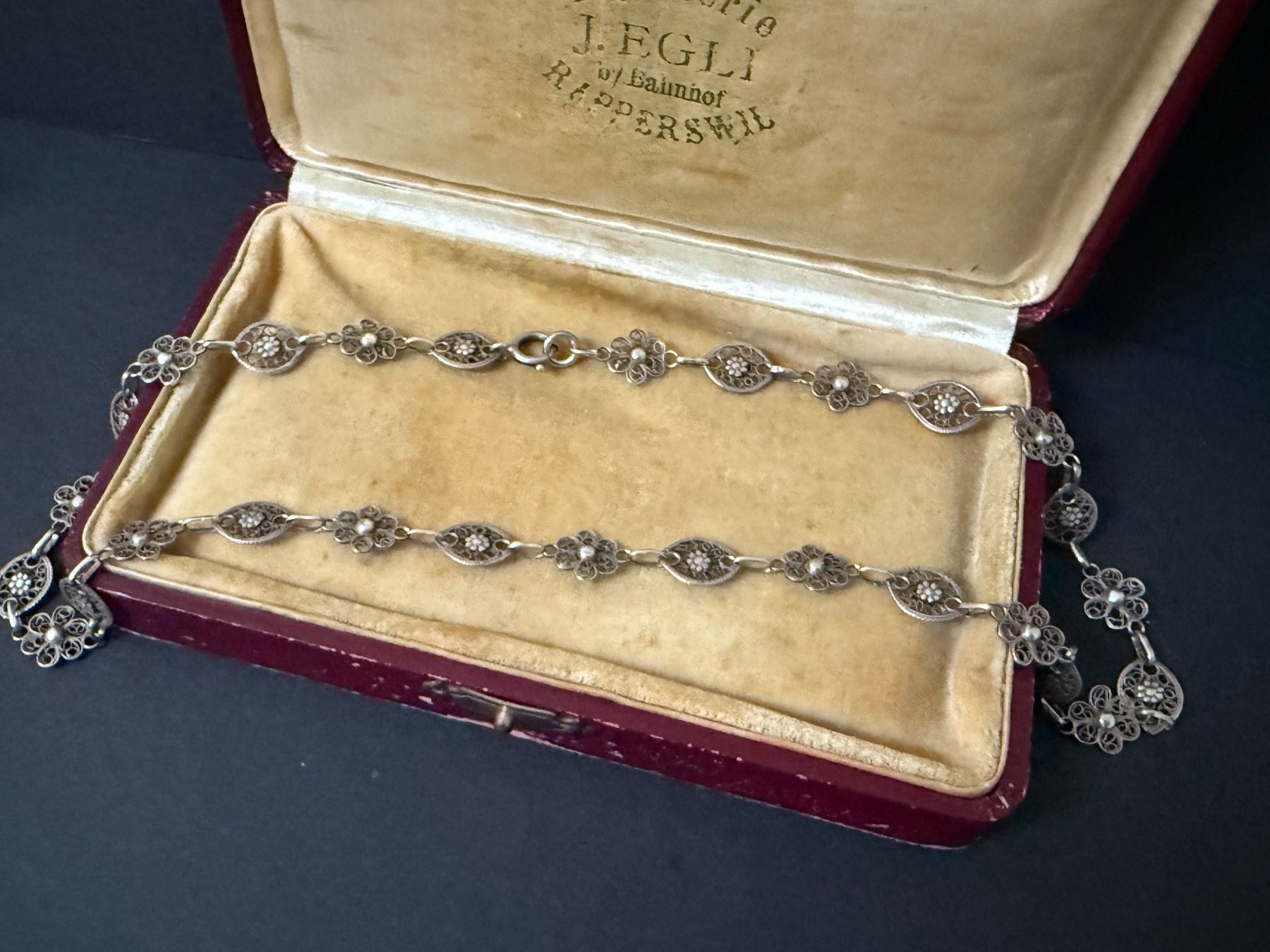 Catenine: Antike Silber Kette 800 – Usato da Spiegel b. Bern venduto da Rogger72 3