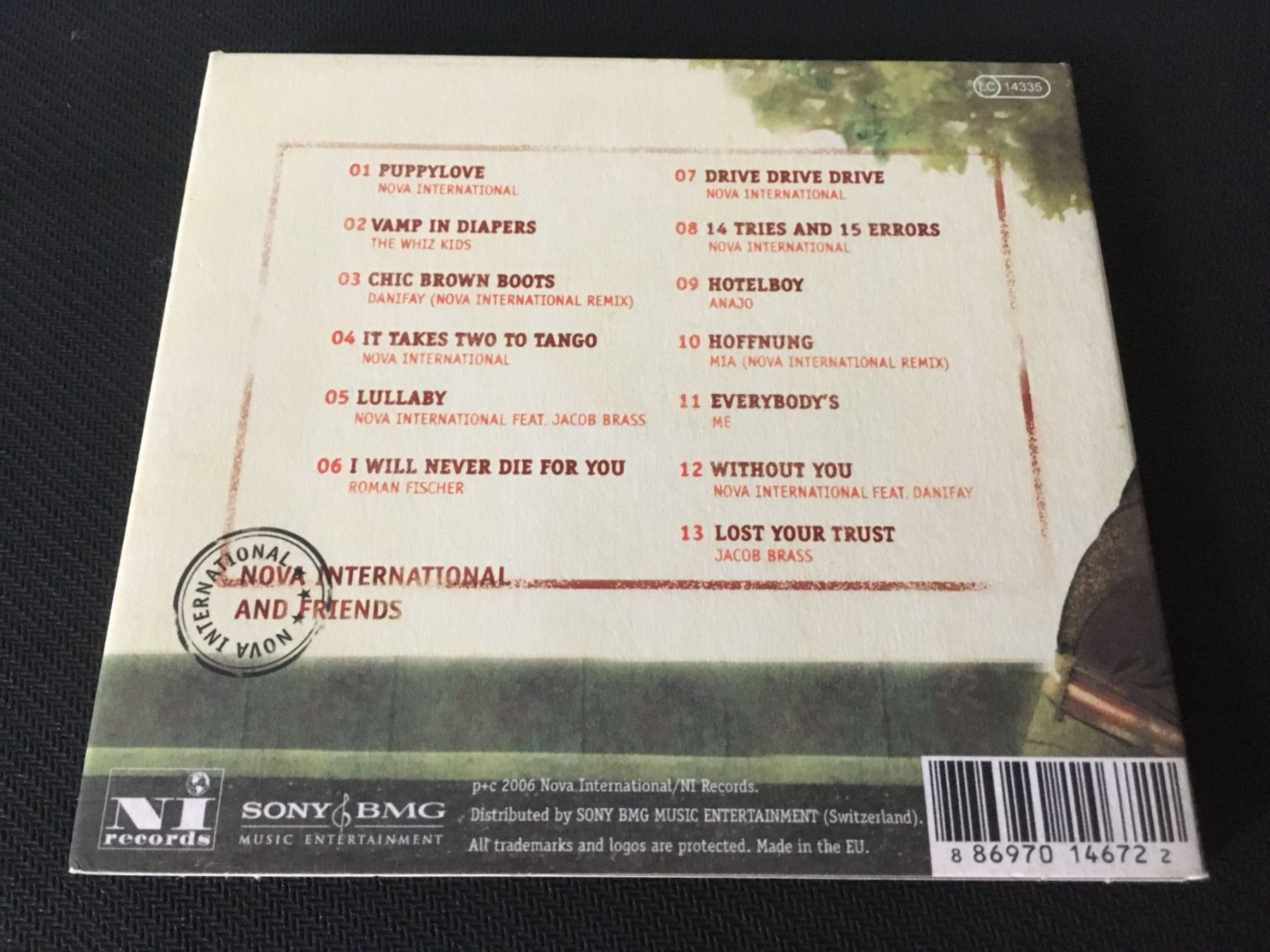 CD: Nova International and friends -CD- Digipack – Usato da St.Gallen venduto da MedienJoe 2