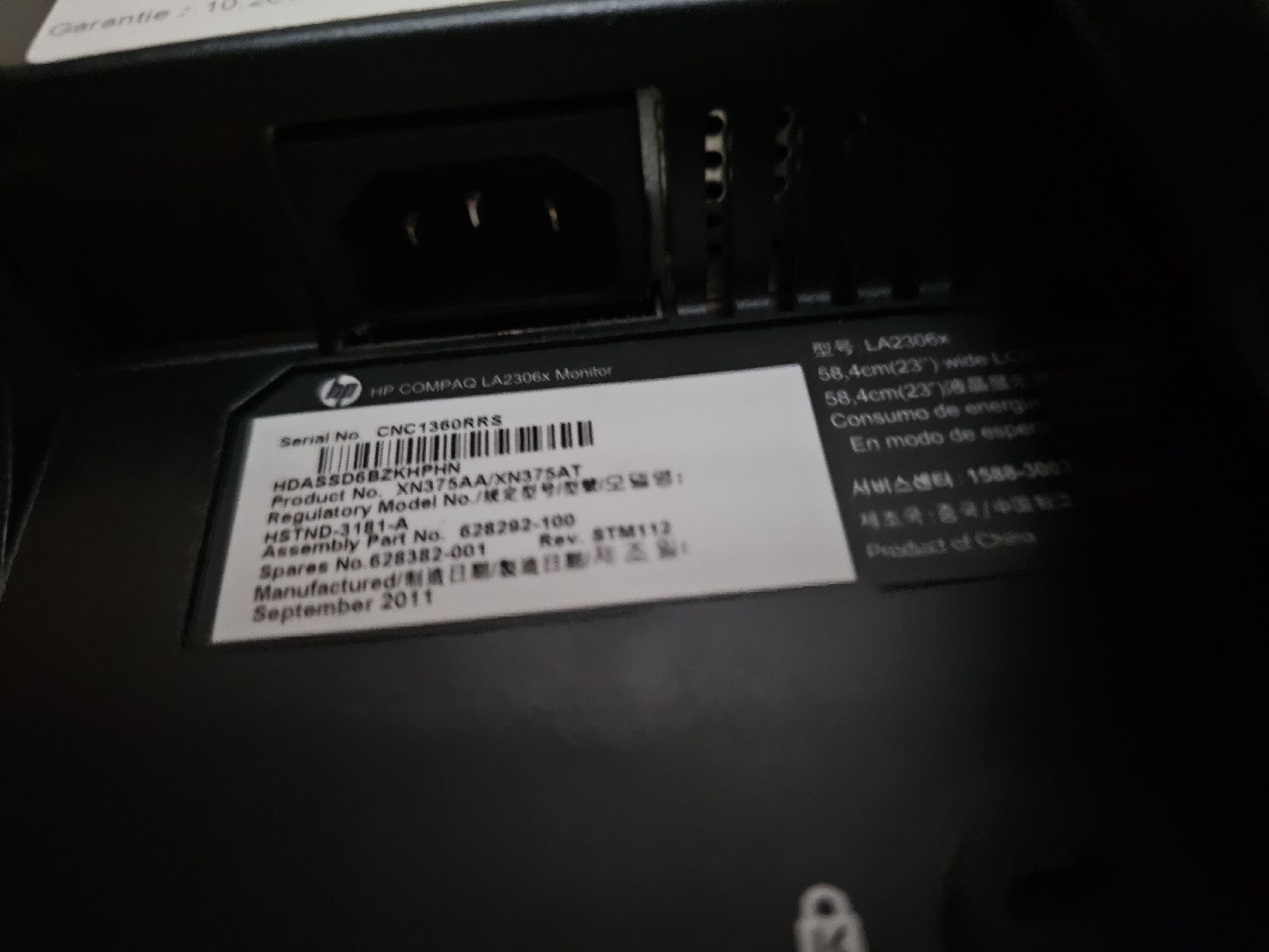 Compaq Monitor: HP Compaq Monitor – Usato da Brüttisellen venduto da Miralaurea 2