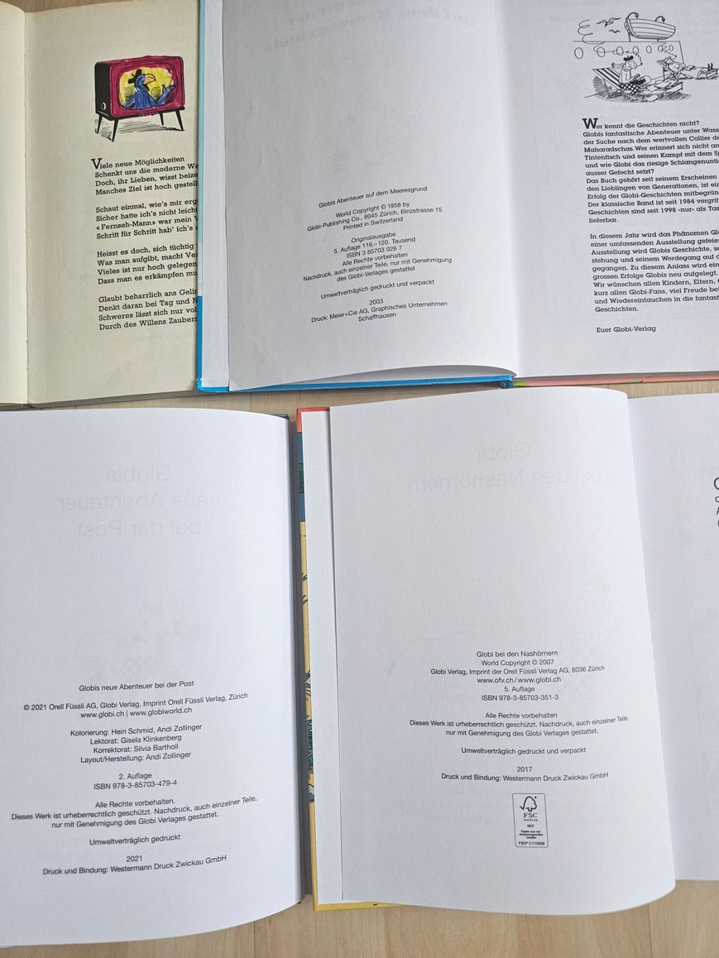 Libri: Globibücher (7Stück) – Usato da Balterswil venduto da Dikdik1992 3
