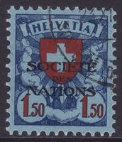 Dienstmarke SDN SBK-Nr. 25 (Wappenmuster 1922-1925)