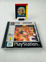 Playstation 1 PSX  PS1 Worms Armageddon CIB Best of Infogram