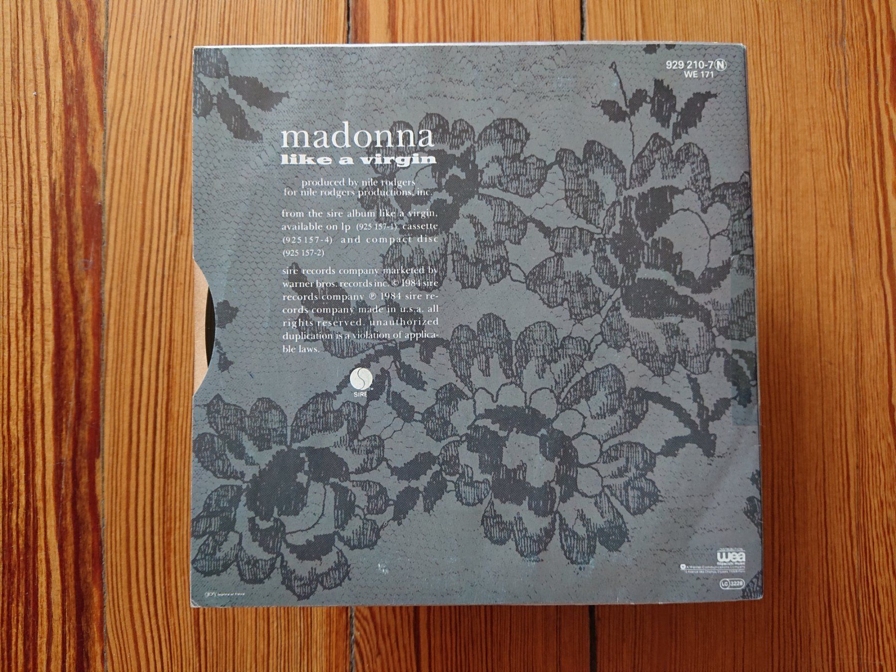 Dischi in vinile: MADONNA - Like A Virgin (Single, 1984) – Usato da Genève venduto da othhei 2