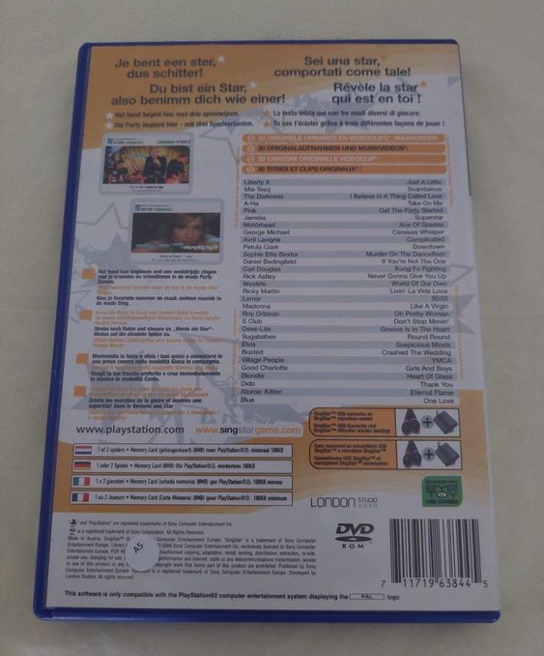 Giochi: Singstar PS2 – Usato da Köniz venduto da Gamecollect 2