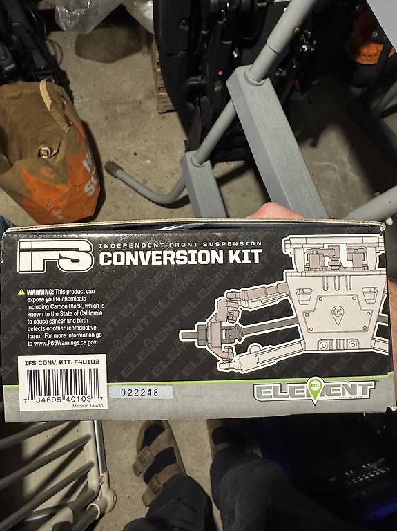 RC Kits de montage: Crawler Element Enduro IFS Conversion Kit – Neuf avec emballage d'origine à Balterswil par Flex76 1