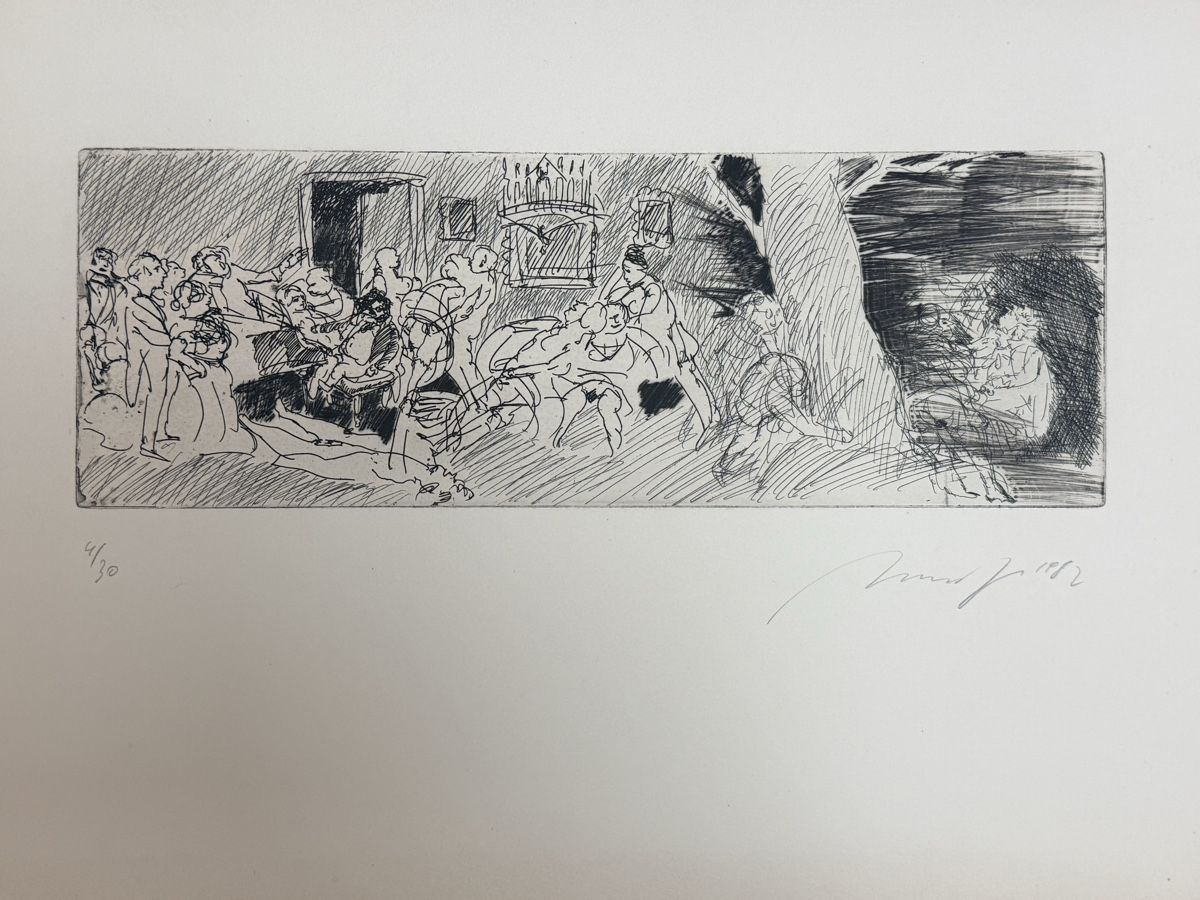 Grafica & Litografie: Hrdlicka, Alfred 1982 - Radierung  – Usato da Solothurn venduto da NUVICO 2