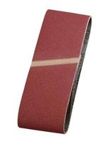 4 bandes de ponçage 75x457 pour ponceuse à bandes (neuves)