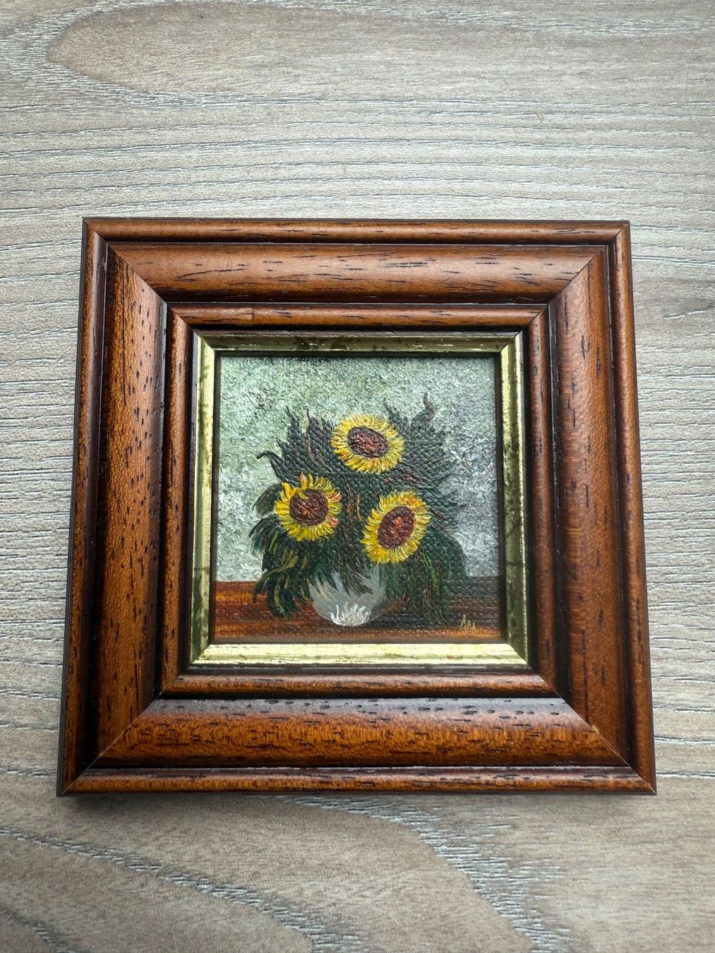 Dipinti: Original Miniatur-Ölgemälde von G.H.Winterott – Nuovo (secondo la descrizione) da Beringen venduto da anij