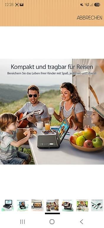 Tragbarer Mediaplayer: Yoton Tragbarer DVD Player  – Gebraucht aus Ried-Brig von babs1117 2