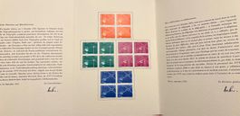 PTT 1952 4er-Block - 100 Jahre Nachrichtenwesen