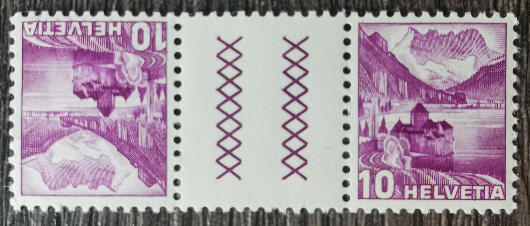 Tutti i francobolli: TR08 Timbre Suisse 19xx Non Oblitere – Usato da Cousset venduto da Patrick_Collections