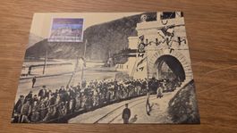 2006 FDC Maximumkarte 100 Jahre Eröffnung Simplontunnel