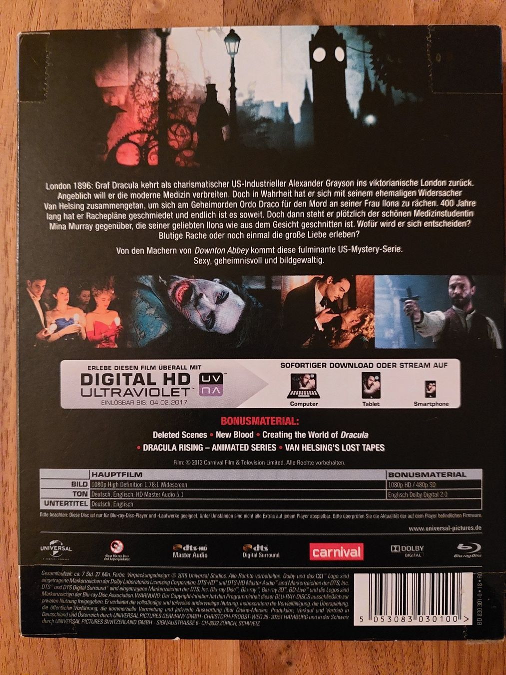 Alle DVDs: Blu Ray - Dracula / Die komplette Serie – Gebraucht aus Rheinfelden von FilmAuktion 1
