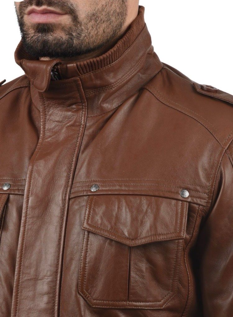 Vestes: !SOLID Leather jacket – D'occasion à Bottmingen par Poppyfields 9