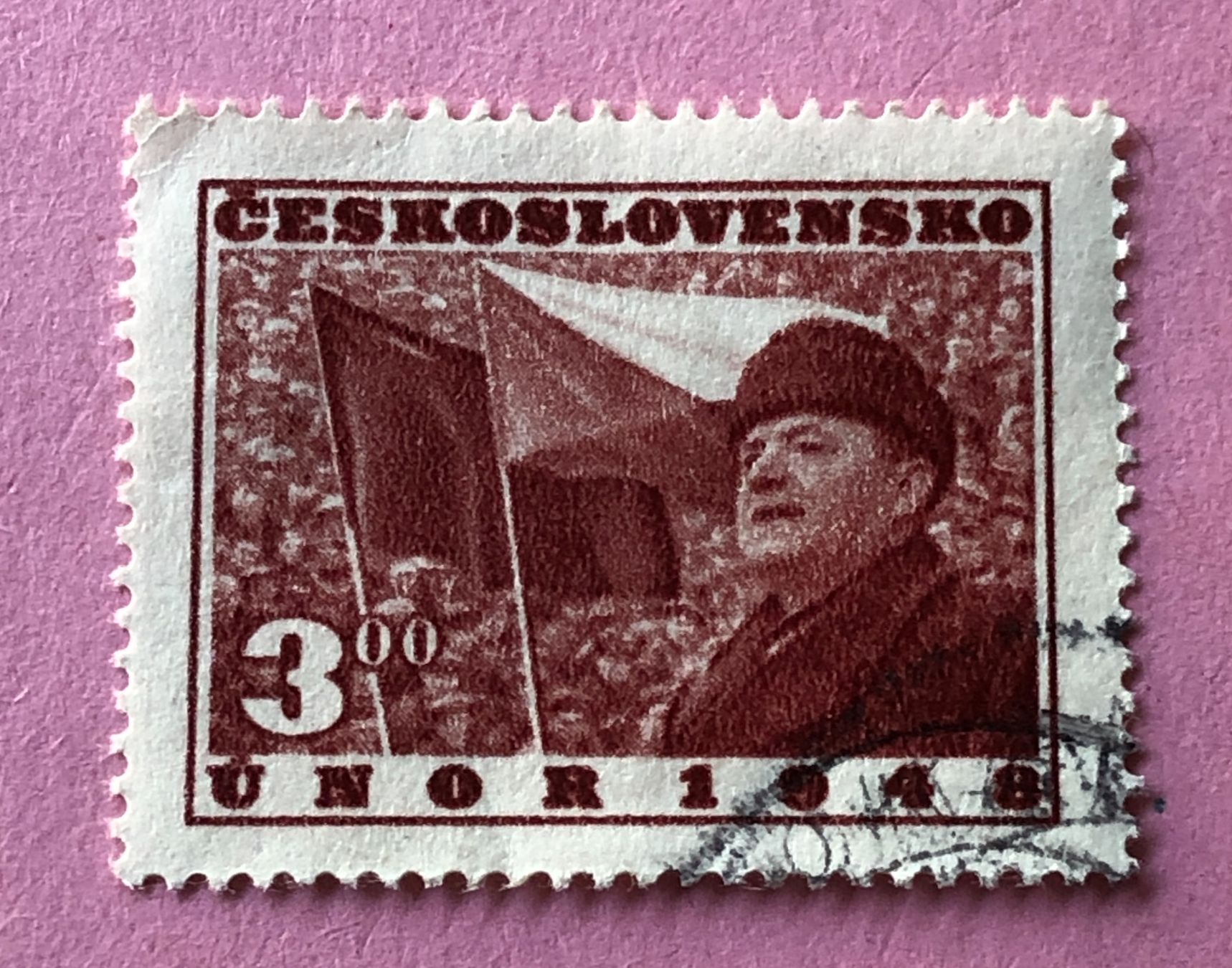 Tutti i francobolli: Briefmarken ausTschechoslowakei Präsident Gottwald gestempel – Usato da Aarau venduto da Angi-007