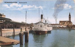 Romanshorn (TG) Hafen Dampfschiff Helvetia schiff boot