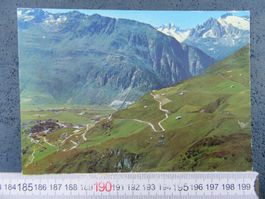 OBERALP-PASSSTRASSE GEGEN ANDERMATT UND SALBITSCHIJEN URI AK
