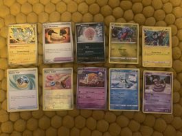 Lot de 10 cartes Pokémon