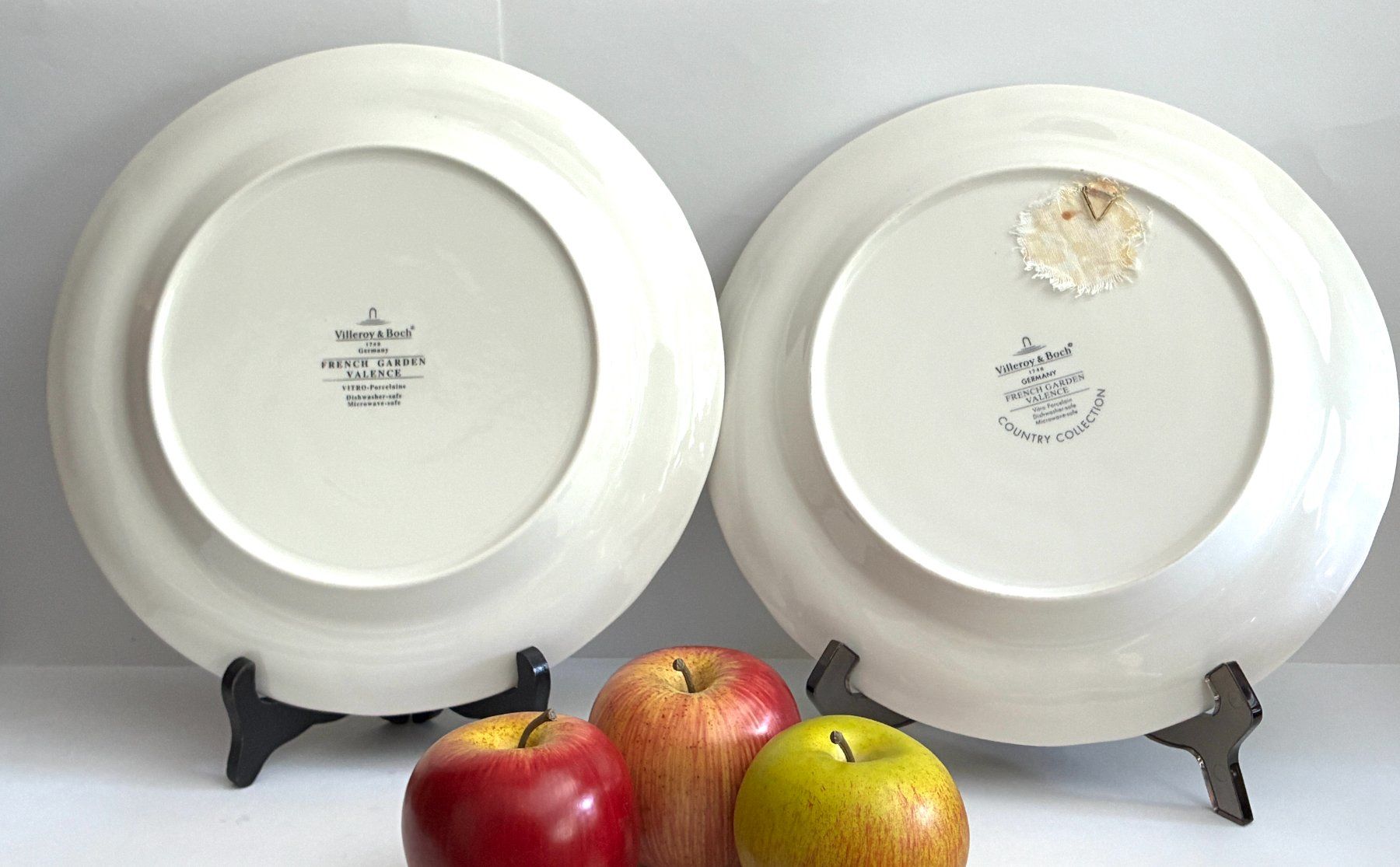 Villeroy & Boch Piatti: 2 Villeroy & Boch "French Garden" Teller "Malus Silvestris" – Usato da Kloten venduto da Nephty 1