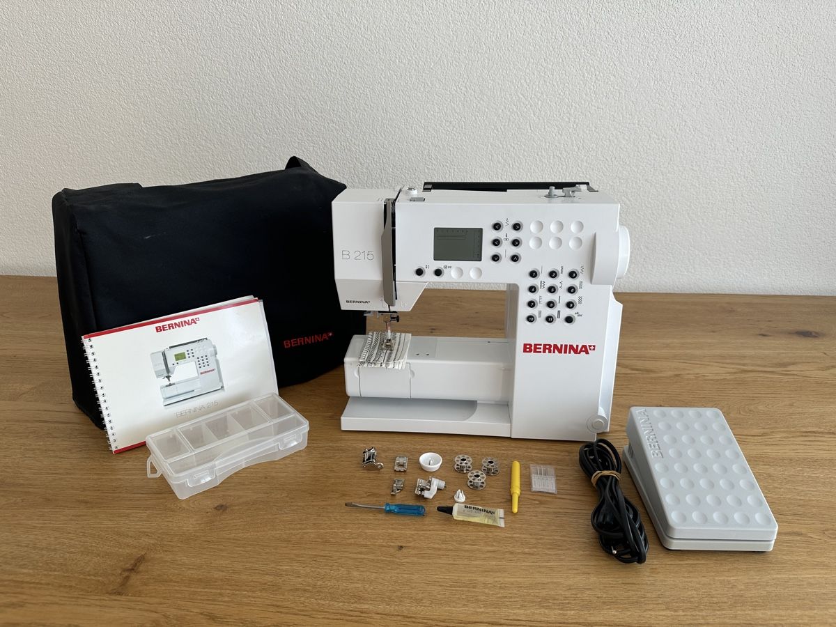 Bernina Nähmaschinen: Bernina B215 - Top Zustand – Gebraucht aus Schaffhausen von pinca19