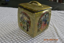 Schöne alte Teedose. Ceylon d'OR. Tee Import A. Beutler, BE