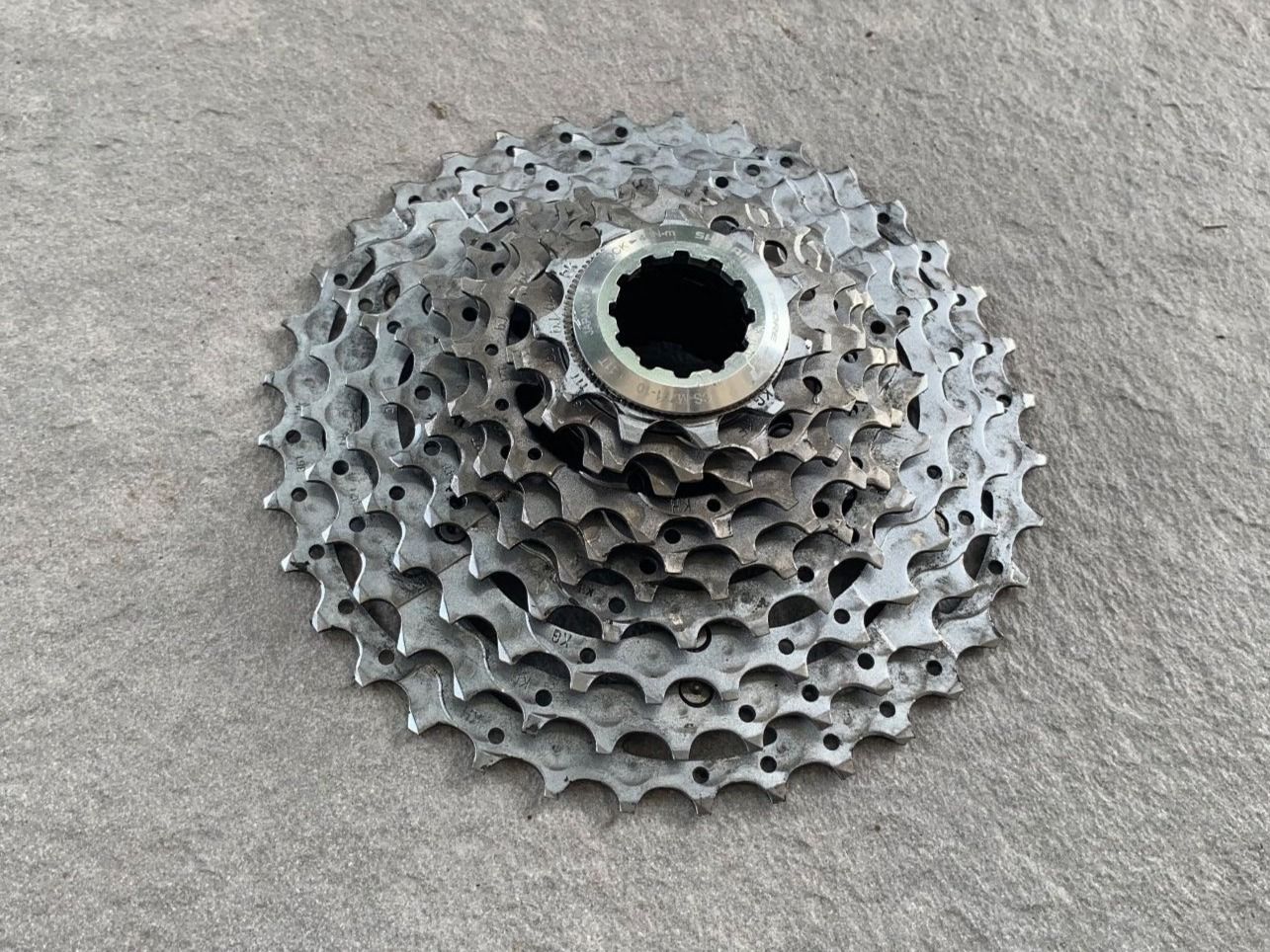 Shimano Ersatzteile: Shimano XT Kassette 10fach, 11-36 – Gebraucht aus Wila von