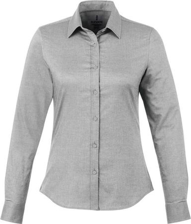 Damen Elevate Langarm Bluse, Gr.XS