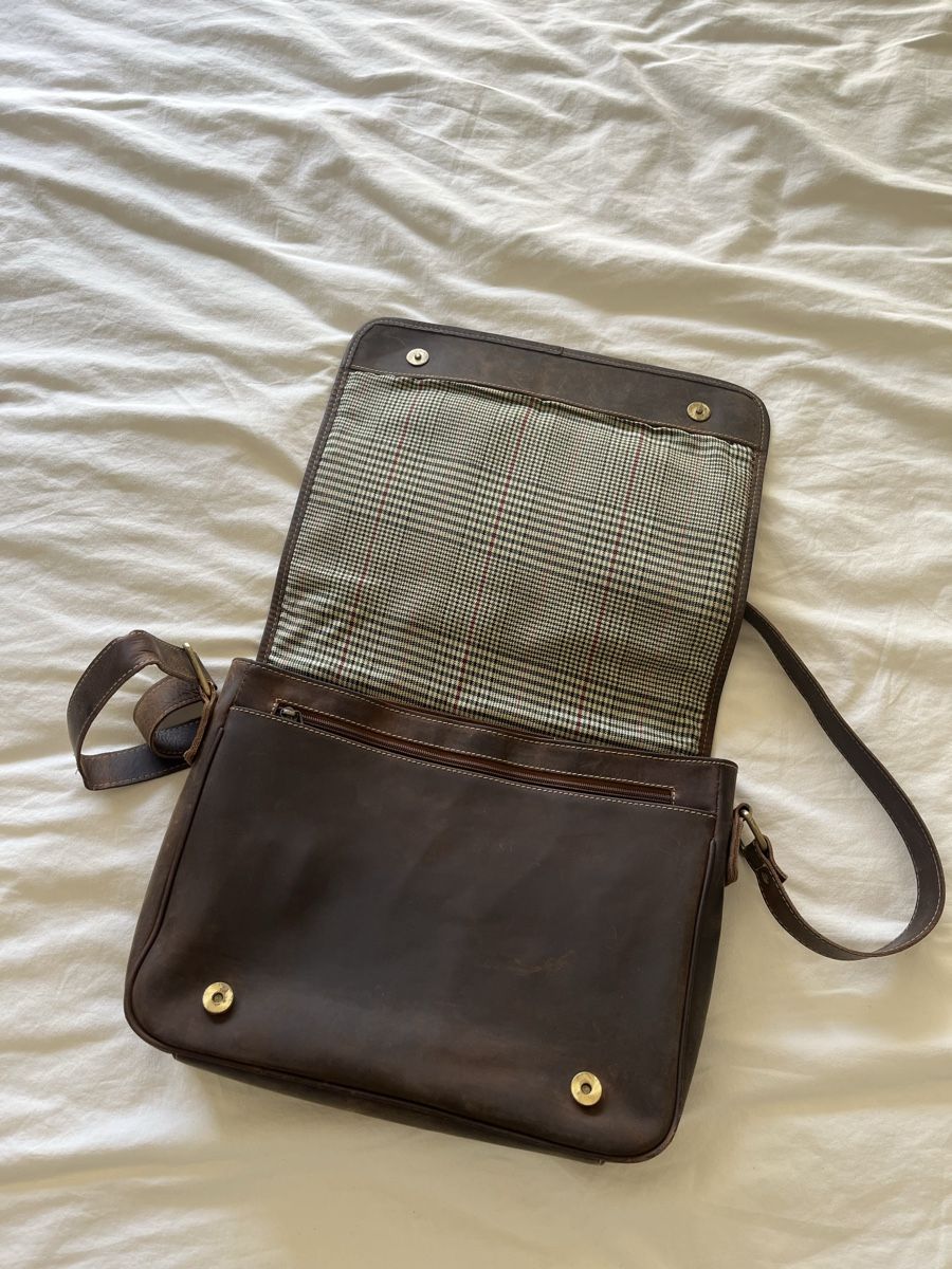 Taschen: Sac ordinateur en cuir / Computer Tasche Leder  – Gebraucht aus Lausanne von jon_p7pv 1