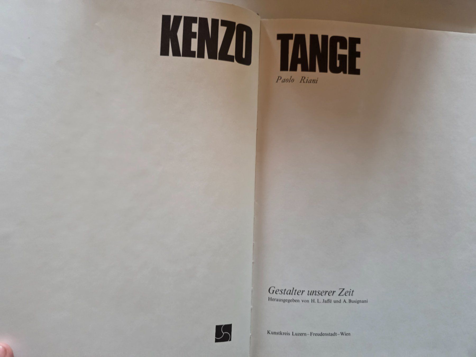 Libri: Kenzo Tange - Gestalter unserer Zeit - 1969 – Usato da Walterswil BE venduto da Lonitti 4