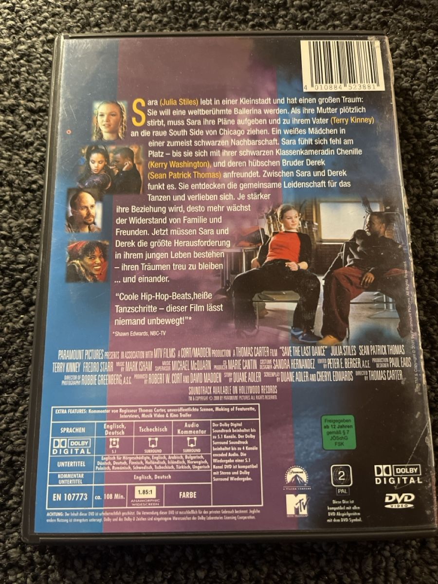 Tous les DVDs: Save The Last Dance (21755) – D'occasion à Ruswil par jan_bxl5 1