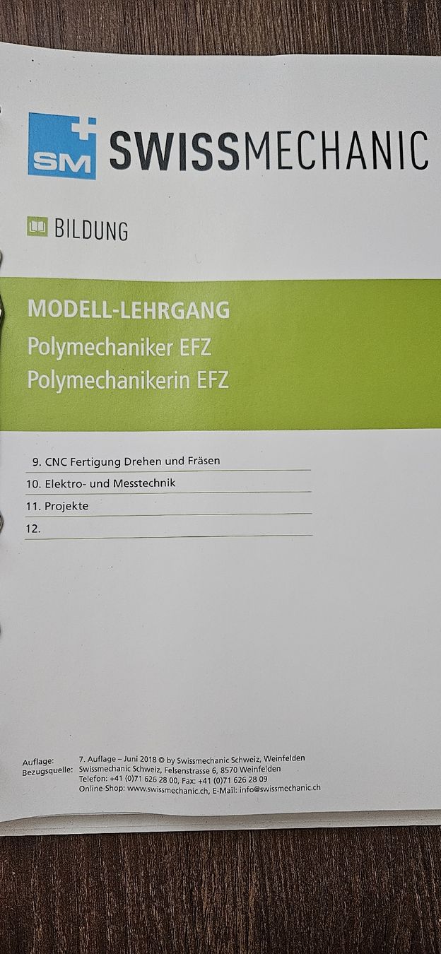 Libri: Berufsbilder: Polymechaniker EFZ, 7. Auflage Juni 2018, – Usato da Seengen venduto da storm24 1