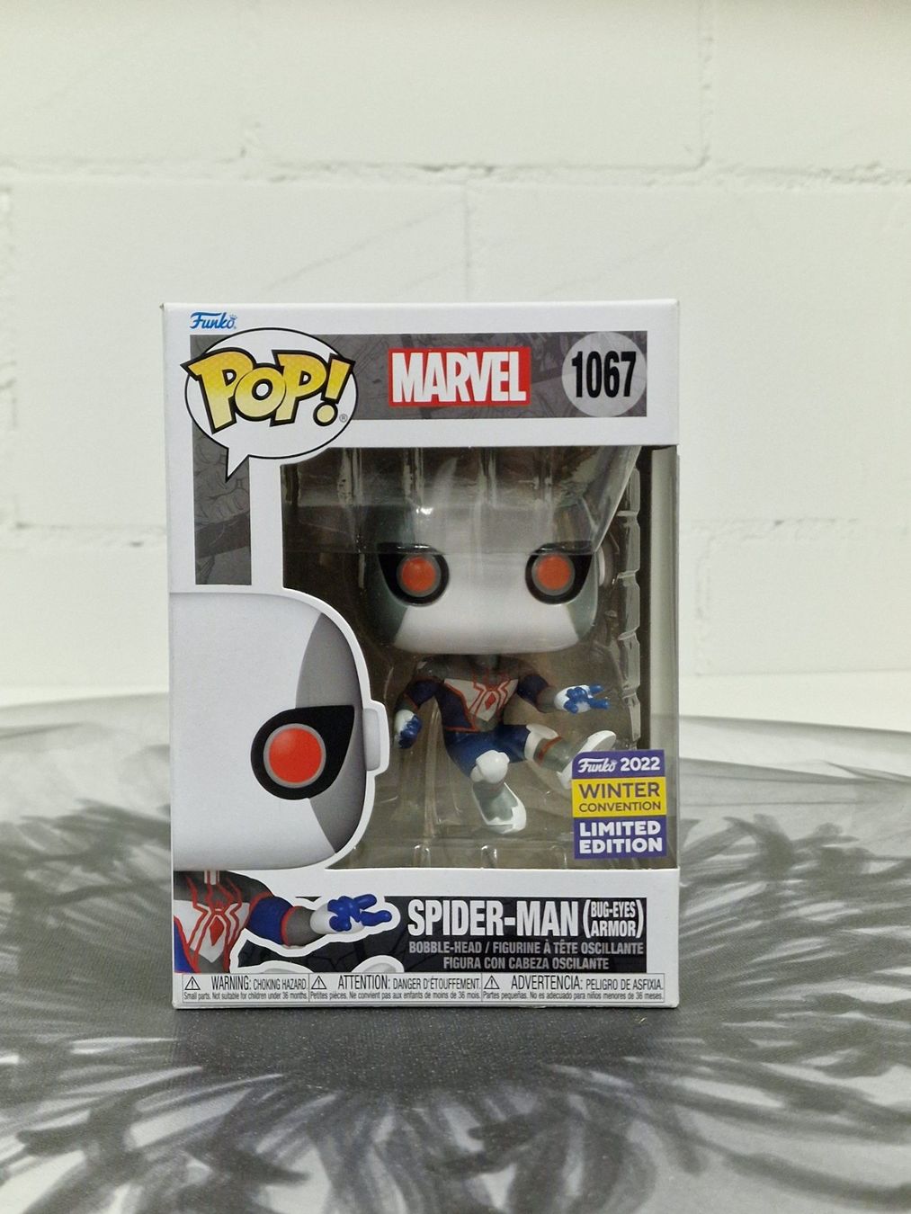 Funko Statuette: Funko Pop! Marvel Spider-Man Winter Armor 1067 OVP – Nuovo e nell'imballaggio originale da St. Erhard venduto da hubi36