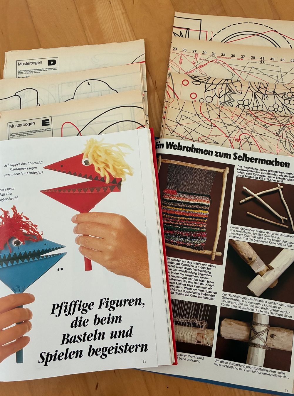 Libri: 6 Bastel- und Werkbücher mit Anleitungen – Usato da Baar venduto da Johan016 2