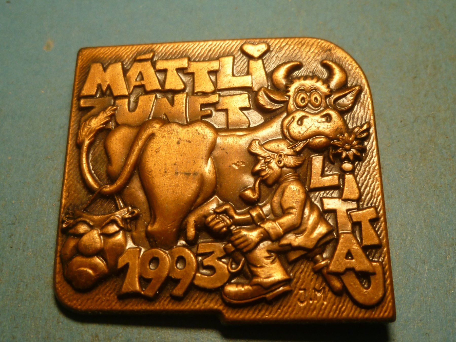 Placchette & Badge: LITTAU 1993 BRONZE – Usato da Ried (Muotathal) venduto da Mandarin02